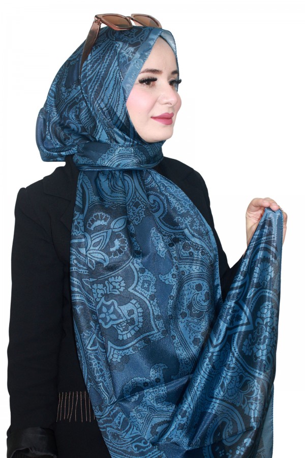 Hint İpek Işıltılı Hayal Şal 5077-6