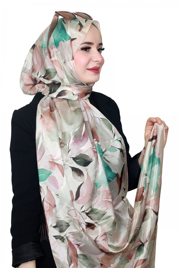 Hint İpek Işıltılı Hayal Şal 5076-9