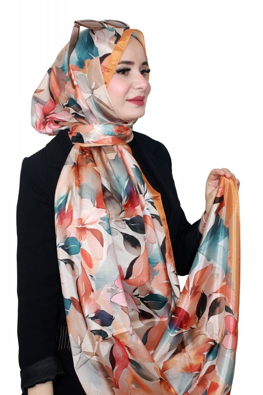 Hint İpek Işıltılı Hayal Şal 5076-7