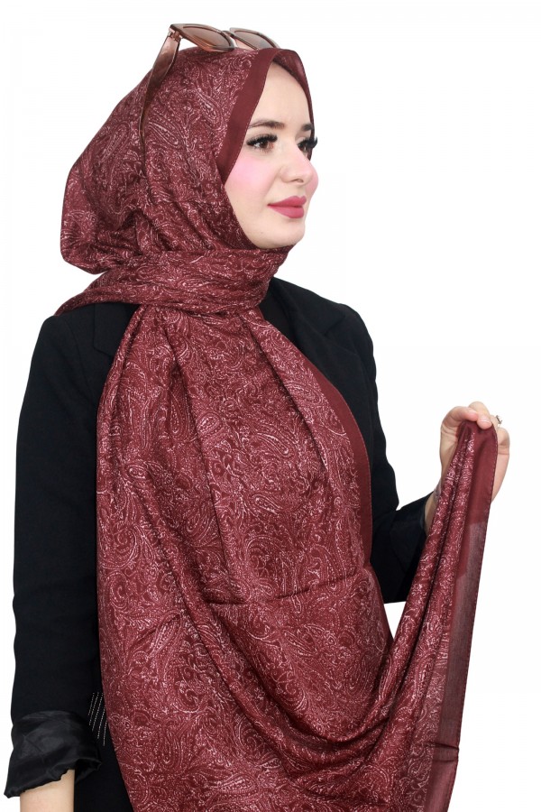 Şehri Şal Organik Pamuk Şal 5128-11