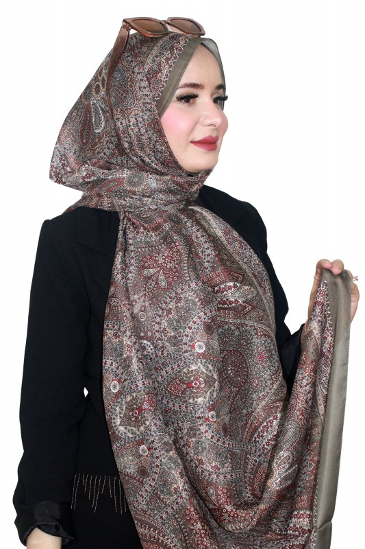 Locella Koza Pamuk Şal 5148-9