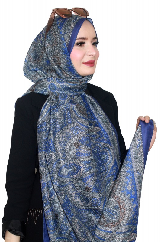 Locella Koza Pamuk Şal 5148-8