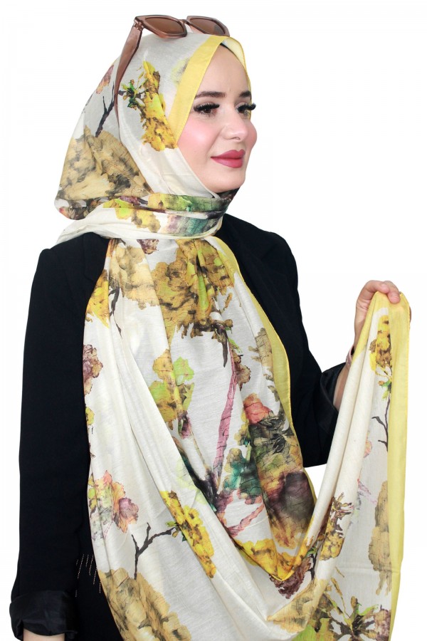 Levidor Sarı Serisi Sport Pamuk Şal 5149-6