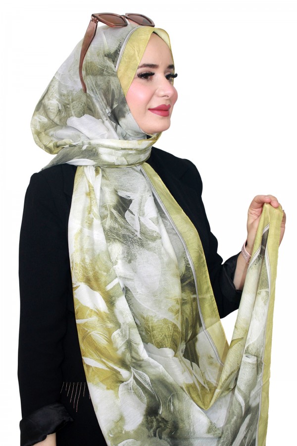 Levidor Sarı Serisi Sport Pamuk Şal 5149-2