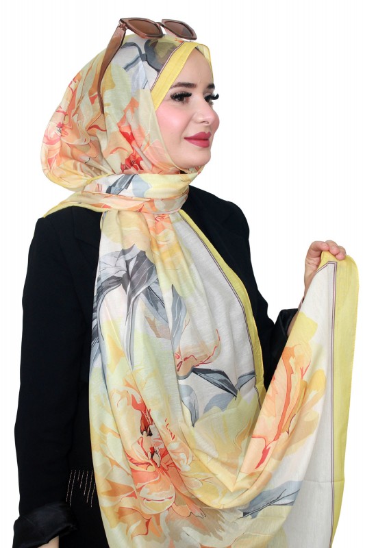 Levidor Sarı Serisi Sport Pamuk Şal 5149-3