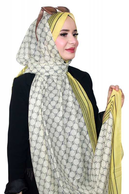 Levidor Sarı Serisi Sport Pamuk Şal 5149-4