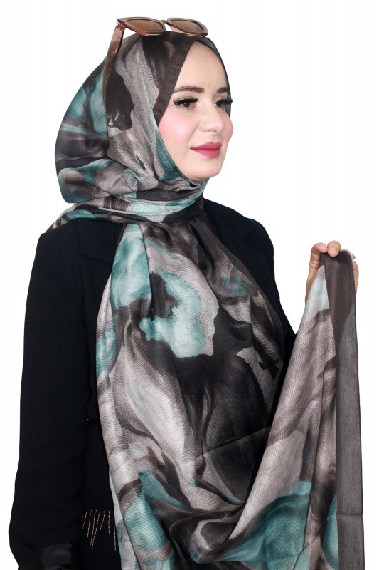 Locella Koza Pamuk Şal 5153-4