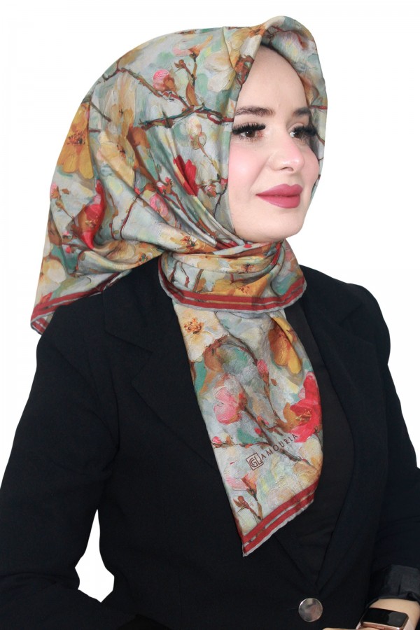 Glamoria Neva İpek Eşarp 4239-4