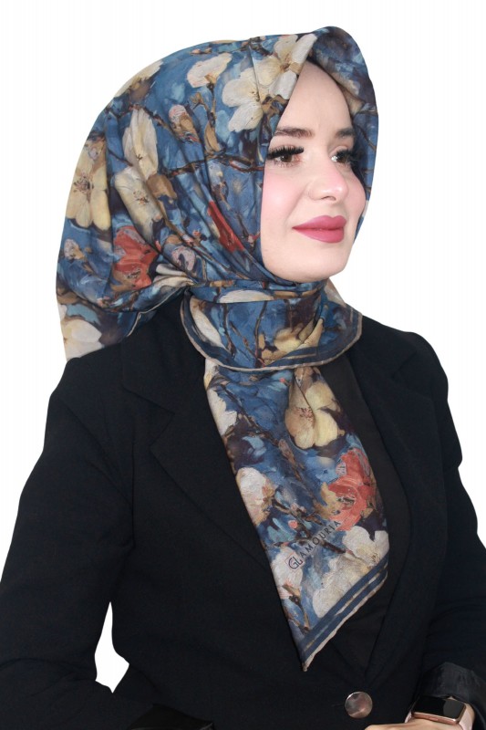 Glamoria Neva İpek Eşarp 4239-7