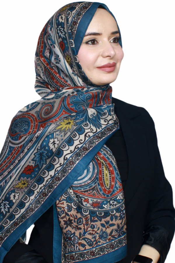 Ebruli Soft Şal 5002-17