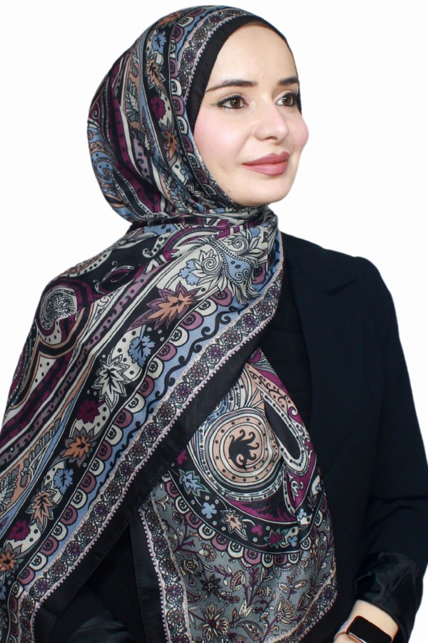 Ebruli Soft Şal 5002-10