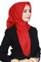 Tek Renk Flamlı Eşarp 1025-12