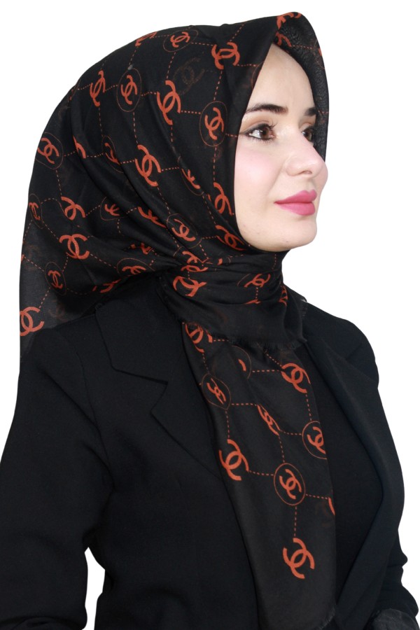 Flamlı Eşarp  - Anadolu Eşarp