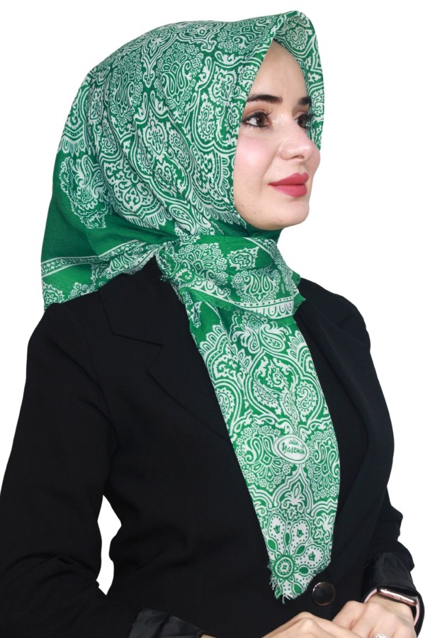 Yasemin Pamuk Flamlı Eşarp 1003-20