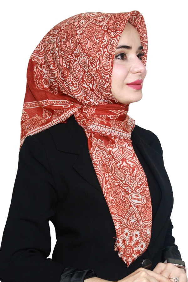 Flamlı Eşarp  - Anadolu Eşarp