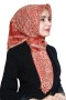 Yasemin Pamuk Flamlı Eşarp 1003-15