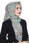 Sinem Pamuk Keten Flamlı Eşarp 1015-8