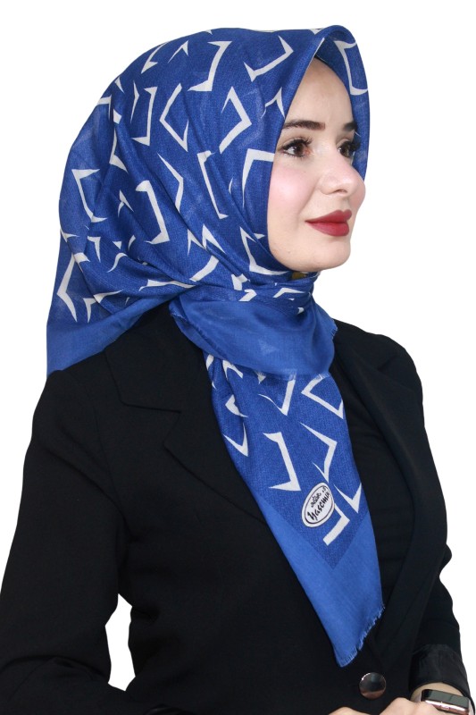 Yasemin Pamuk Flamlı Eşarp 1012-11