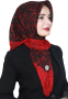 Yasemin Pamuk Flamlı Eşarp 1009-17