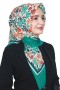 Pamuk Keten Flamlı Eşarp 1018-8- Polocraft-Flamlı Eşarp