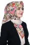 Pamuk Keten Flamlı Eşarp 1018-13- Polocraft-Flamlı Eşarp