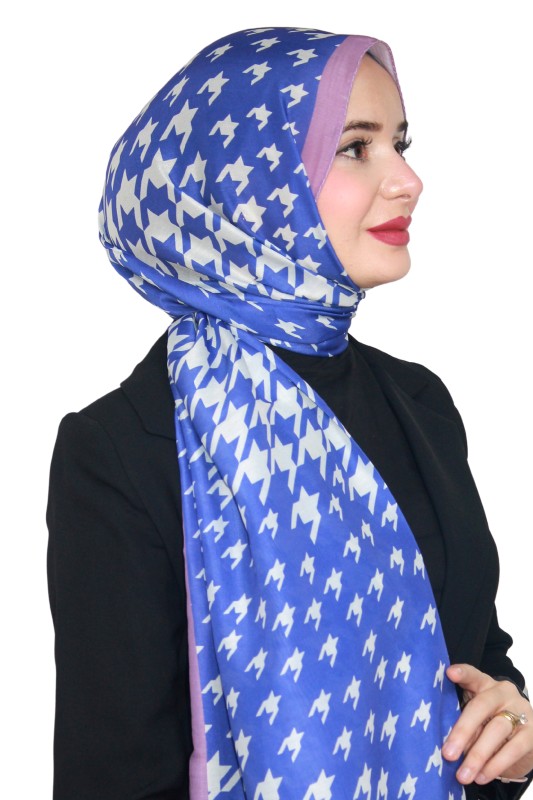 Desenli Soft Şal 5015-3- Lemonde-Soft Şal