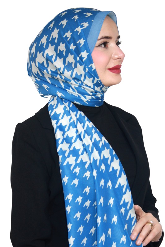 Desenli Soft Şal 5015-2- Lemonde-Soft Şal