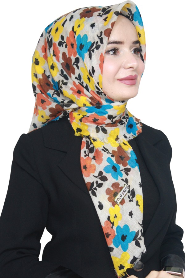 Flamlı Eşarp  - Anadolu Eşarp