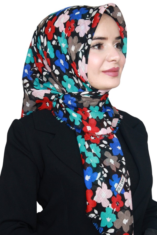 Flamlı Eşarp  - Anadolu Eşarp