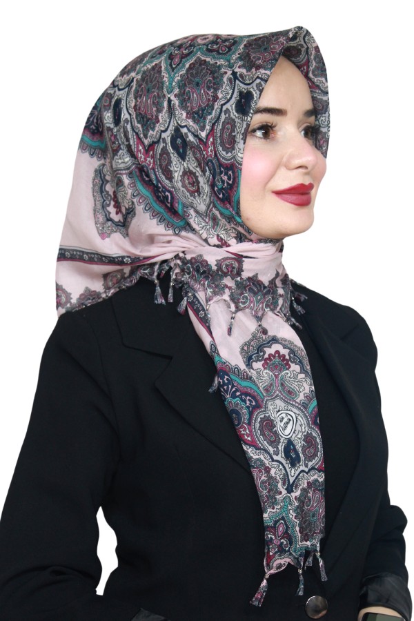 Boncuklu Yazma  - Anadolu Eşarp