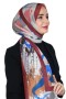 Desenli Soft Şal 5016-10- Lemonde-Soft Şal