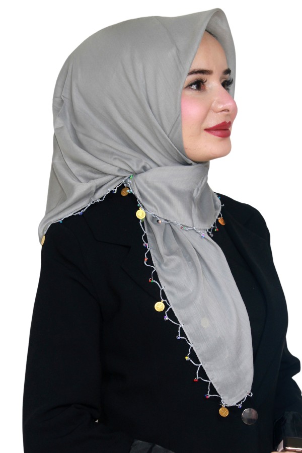 Boncuklu Yazma  - Anadolu Eşarp