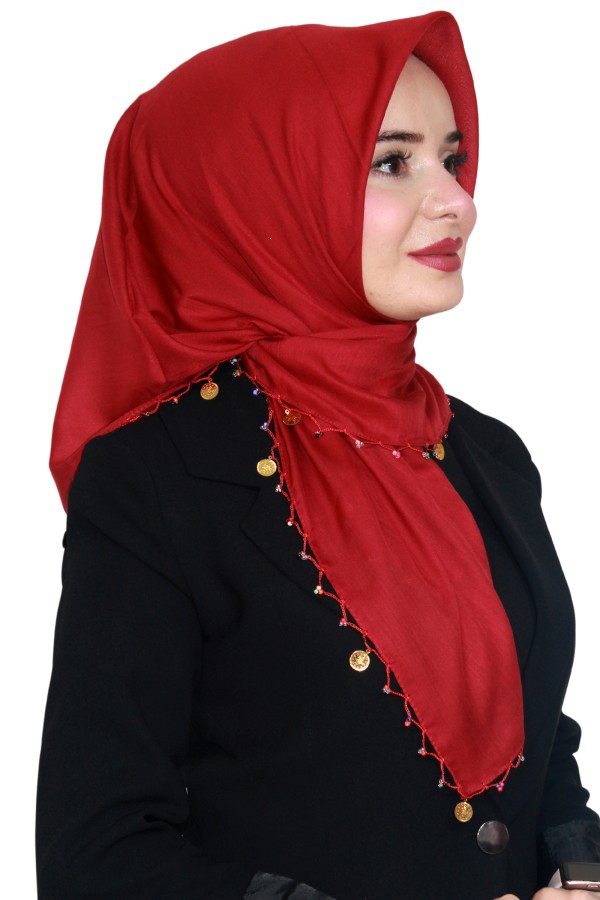 Boncuklu Yazma  - Anadolu Eşarp