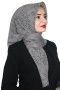 Pamuk Keten Flamlı Eşarp 1038-4