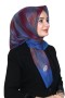 Yasemin Pamuk Flamlı Eşarp 1010-9- Yasemin-Flamlı Eşarp