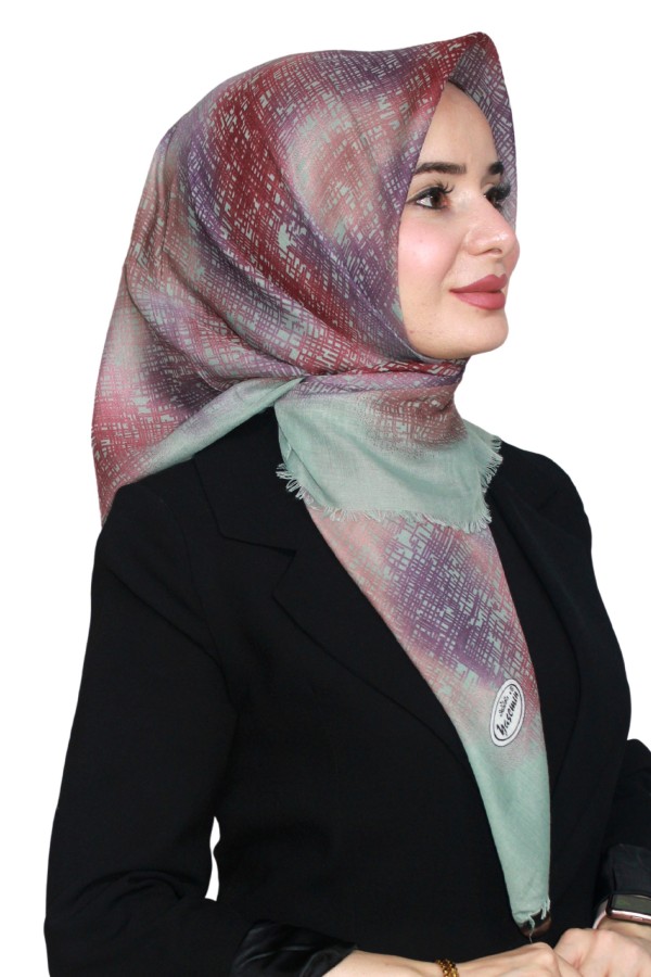 Yasemin Pamuk Flamlı Eşarp 1010-32