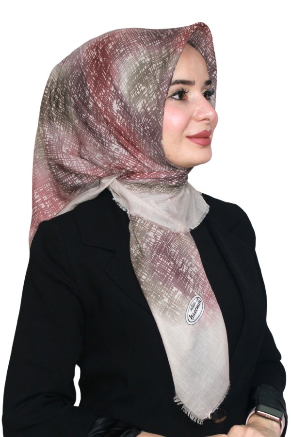 Yasemin Pamuk Flamlı Eşarp 1010-24