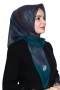 Yasemin Pamuk Flamlı Eşarp 1010-21- Yasemin-Flamlı Eşarp