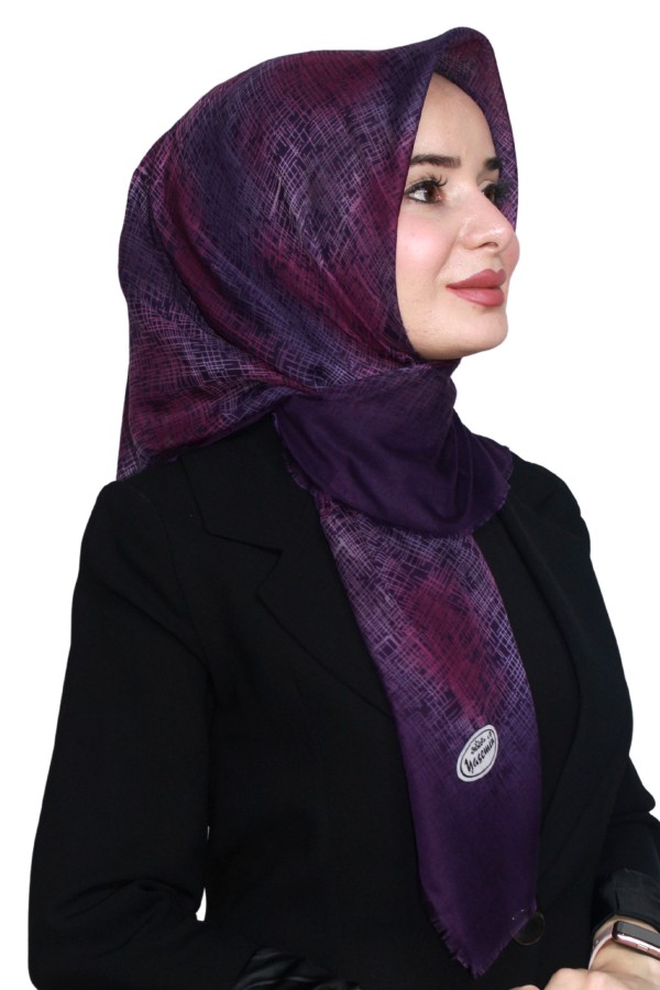 Yasemin Pamuk Flamlı Eşarp 1010-16