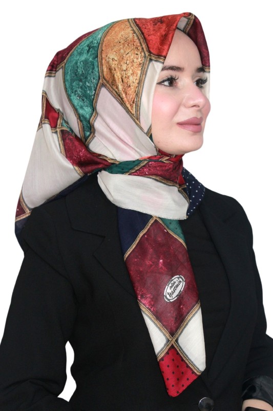 Dikişli Yazma 3019-3- Yasemin-Şal