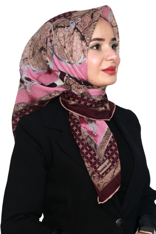 Yasemin İpek Soft Eşarp 4024-8- Yasemin-Soft Eşarp