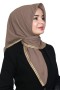 Altın Biye Eşarp 4012-9