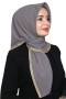 Altın Biye Eşarp 4012-14