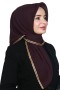 Altın Biye Eşarp 4012-1