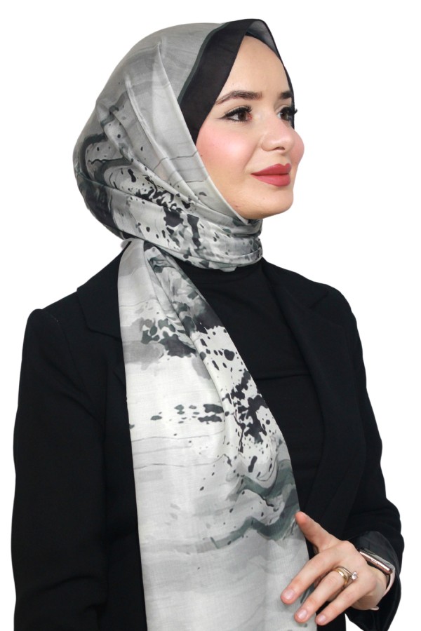 Desenli Soft Şal 5029-8