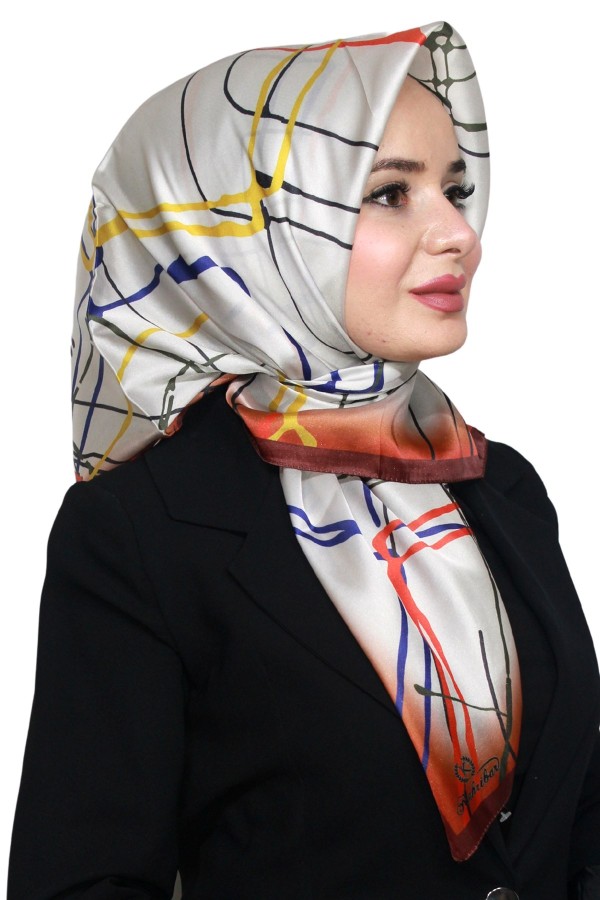 Kehribar Twill Eşarp 4102-12