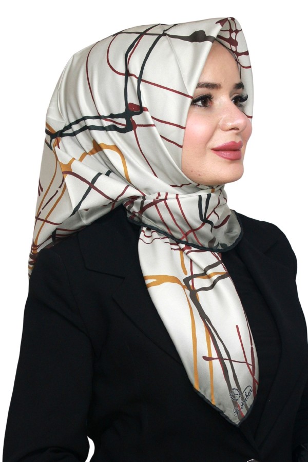 Kehribar Twill Eşarp 4102-8