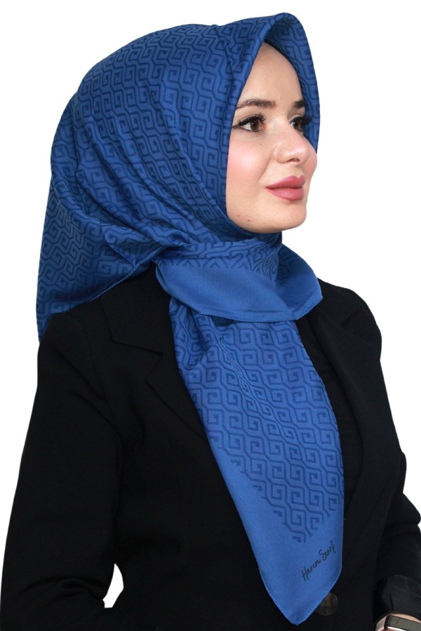 Pamuk Jakarlı Eşarp 4103-12