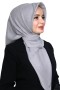 Pamuk Jakarlı Eşarp 4103-18- Harem Scarf-Soft Eşarp