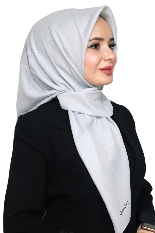 Pamuk Jakarlı Eşarp 4103-19